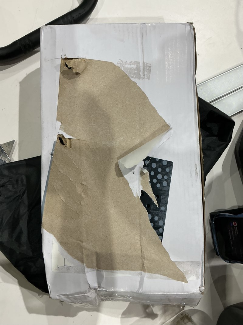 Condition photo showing As Is for accordion-style folding car windshield sunshade.125x63 cm