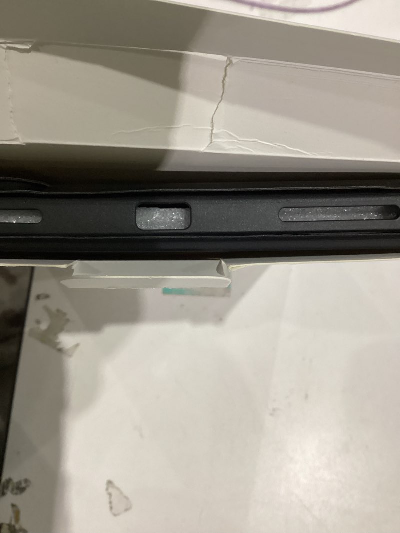 Condition photo showing As Is for Harvopu Compatible for iPad 11th 10th Generation Case with Keyboard, Folio Cover with Pencil Holder, Multi-Touch Trackpad, 7 Color Backlit, Detachable Keyboard for iPad (A16) 11th/10th Gen (Black)