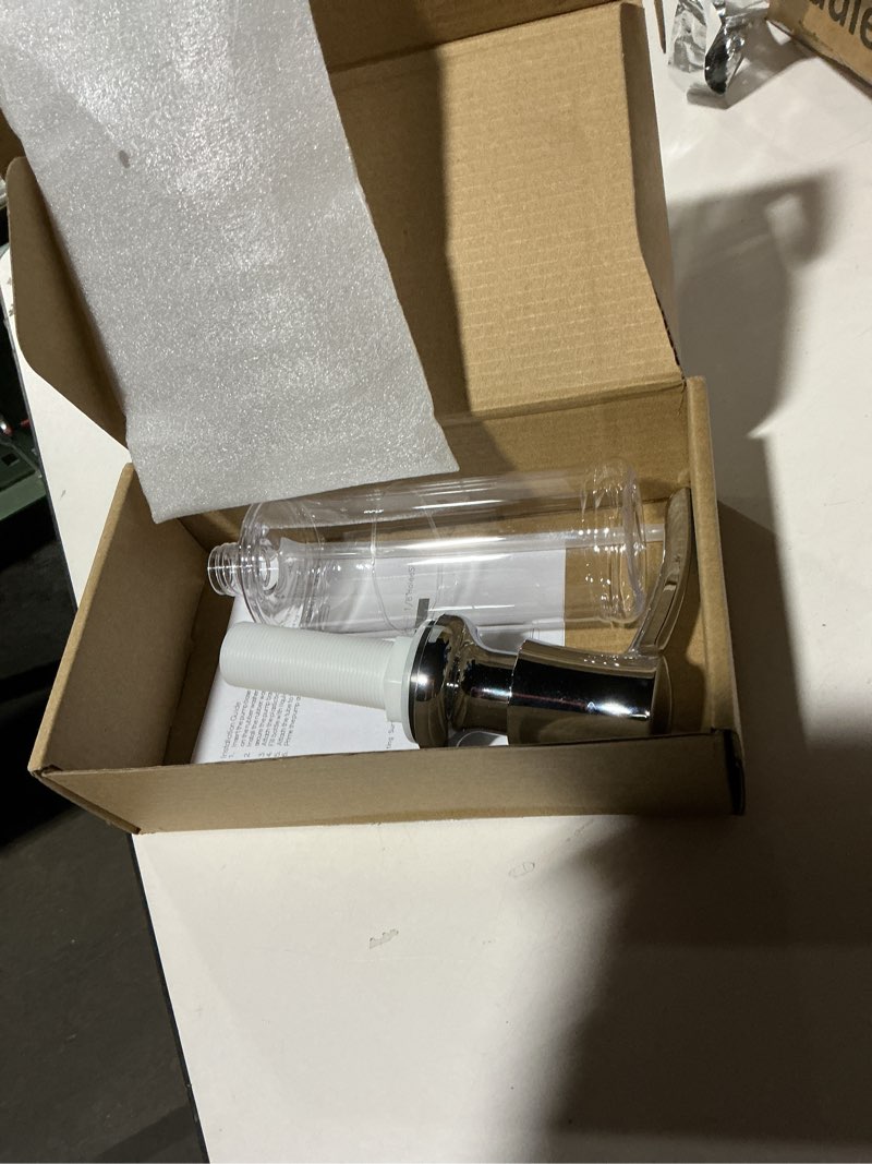 Condition photo showing Good Condition for Soap Dispenser for Kitchen Sink Built in, 360° Swivel ABS Pump with 11OZ Bottle,Kitchen Sink Soap Dispenser Chrome