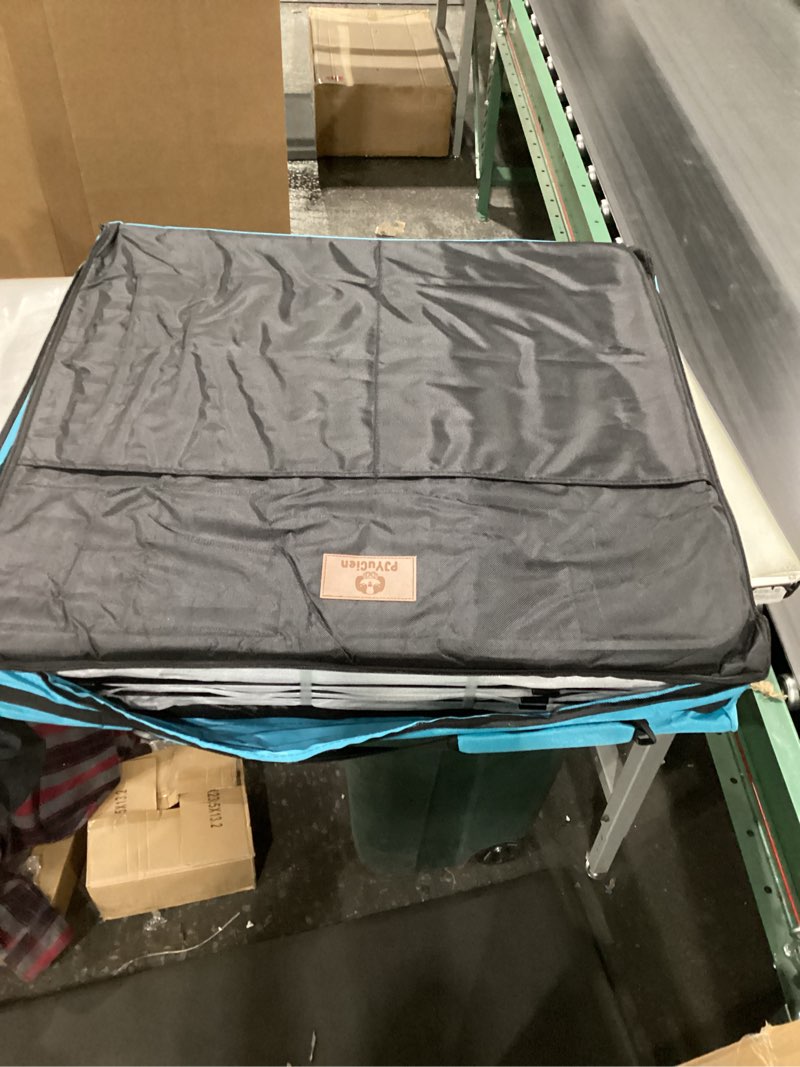 Condition photo showing New/Like New for PJYuCien Dog Playpen Plus Storage Bag, 32" H 8 Panels Puppy Pen with Square Bottom, Heavy Duty Dog Fence for Puppies/Small Dogs Playpen+Square Bottom+Storage Bag 8 Panels 32"H Playpen