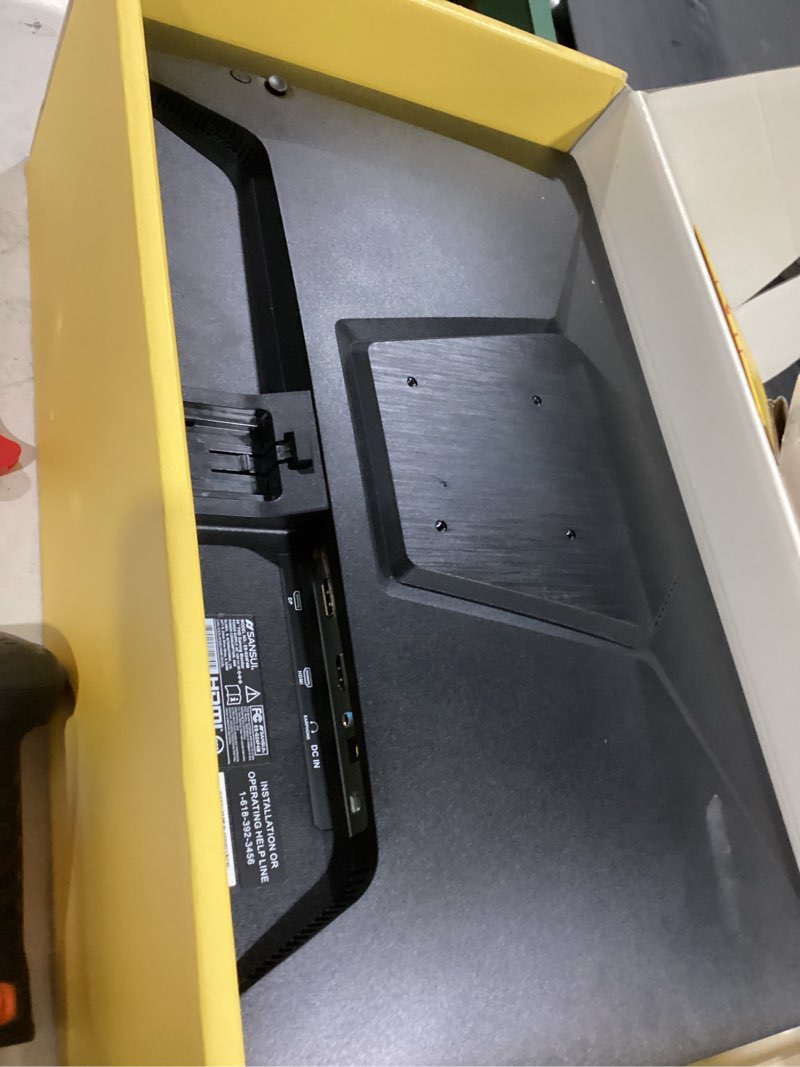 Condition photo showing As Is for SANSUI 24 Inch Gaming Monitor 160Hz FHD 1080P Computer Monitor, FreeSync 1ms 4000:1 Contrast, HDMI DP Ports VESA Support Eye Care Monitor for Gaming Office (HDMI Cable Included ES-G24F4M) 24 Inch/160Hz/Gaming 24 Inch/160Hz/Gaming