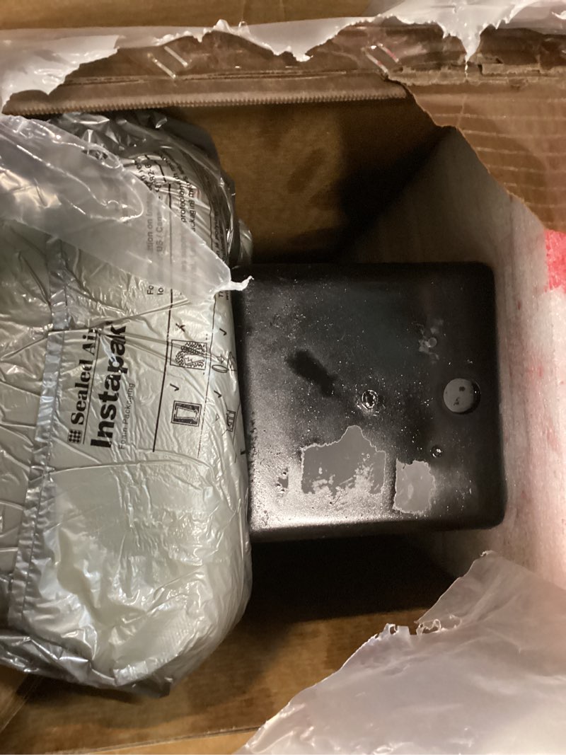 Condition photo showing As Is for 220V 60Hz Hydraulic Power Unit, Hydraulic Motor, Dump Trailer Pump14L Plastic Reservoir, Manual Button Control, for Auto Lifts, Vehicle Repair, Garage Equipment, and Industrial Applications