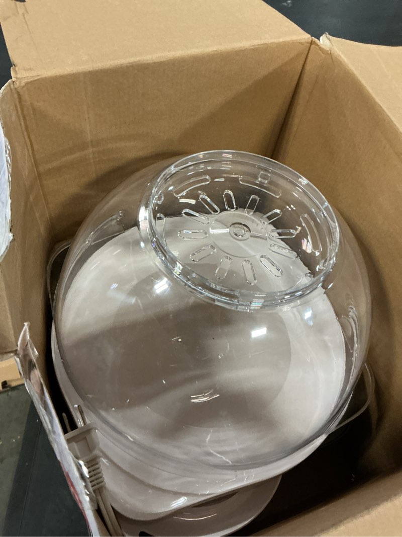 Condition photo showing Good Condition for Dash SmartStore® Stirring Popcorn Maker - Electric Popcorn Machine with Butter-Melting Tray & Clear Serving Bowl - Features Stirring Bar - 24 Cups, White 24 Cups White