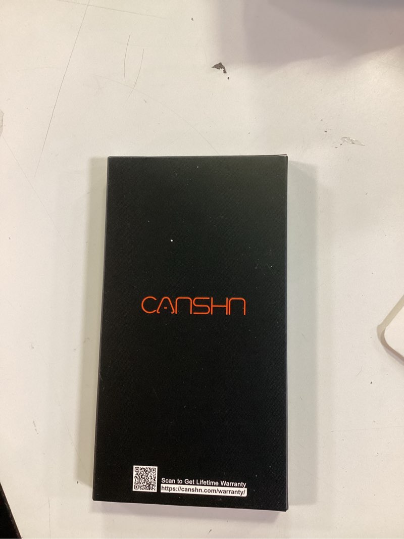 Condition photo showing New/Like New for CANSHN Magnetic Compatible with iPhone 17 Pro Max Case Clear, Upgraded [Full Camera Protection] [Compatible with Magsafe] Non-Yellowing Protective Shockproof Bumper Phone Cover 6.9 Inch - Clear iPhone 17 Pro Max (6.9 Inch,3 Lens) Clear