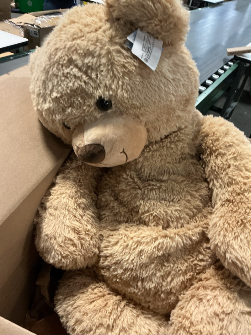Condition photo showing Good Condition for similar to the photo referencia, tezituor 24 inch teddy bear stuffed animal, big teddy bear plush toys with scarf, cute brown teddy bear for girlfriend kids brown 03 24 inch