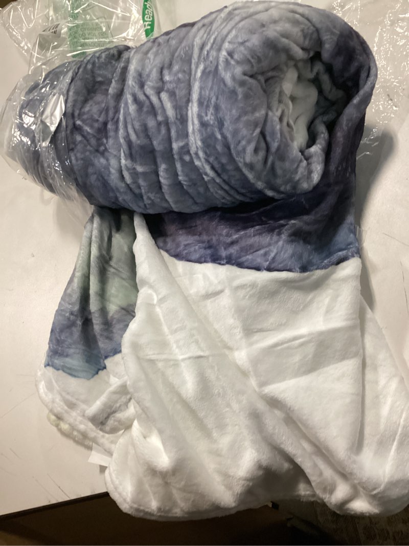 Condition photo showing Good Condition for Elephant Blanket, Soft Warm Fuzzy Fleece Plush Blanket 80''x60'', Smooth Cozy Flannel Throw Blanket 