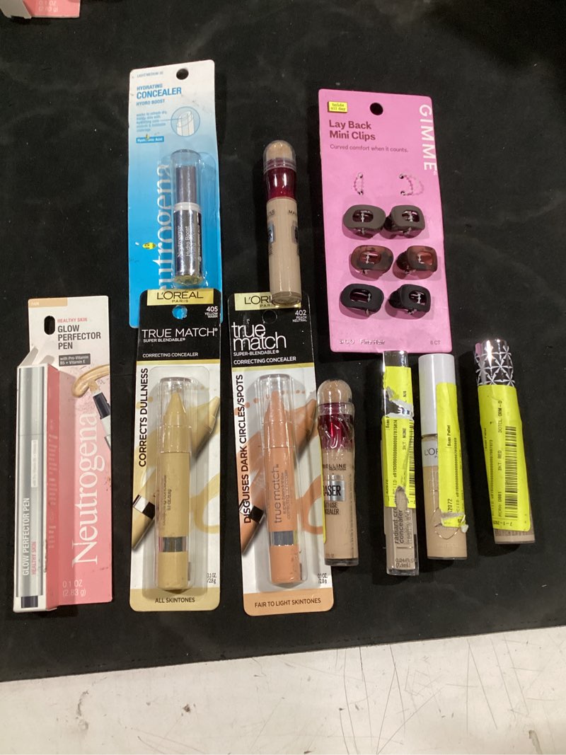 miscellaneous cosmetic and beauty products