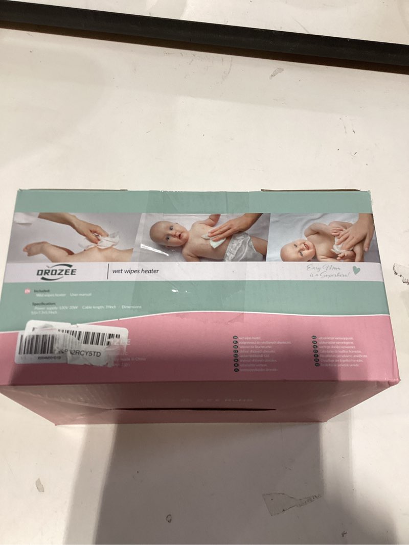 Condition photo showing New/Like New for Wet Wipes Heater,Baby Wipe Warmer and Baby Wet Wipes Dispenser Large Capacity with Night Light and View Window Fast and Even Heating Diaper Wipe Warmer
