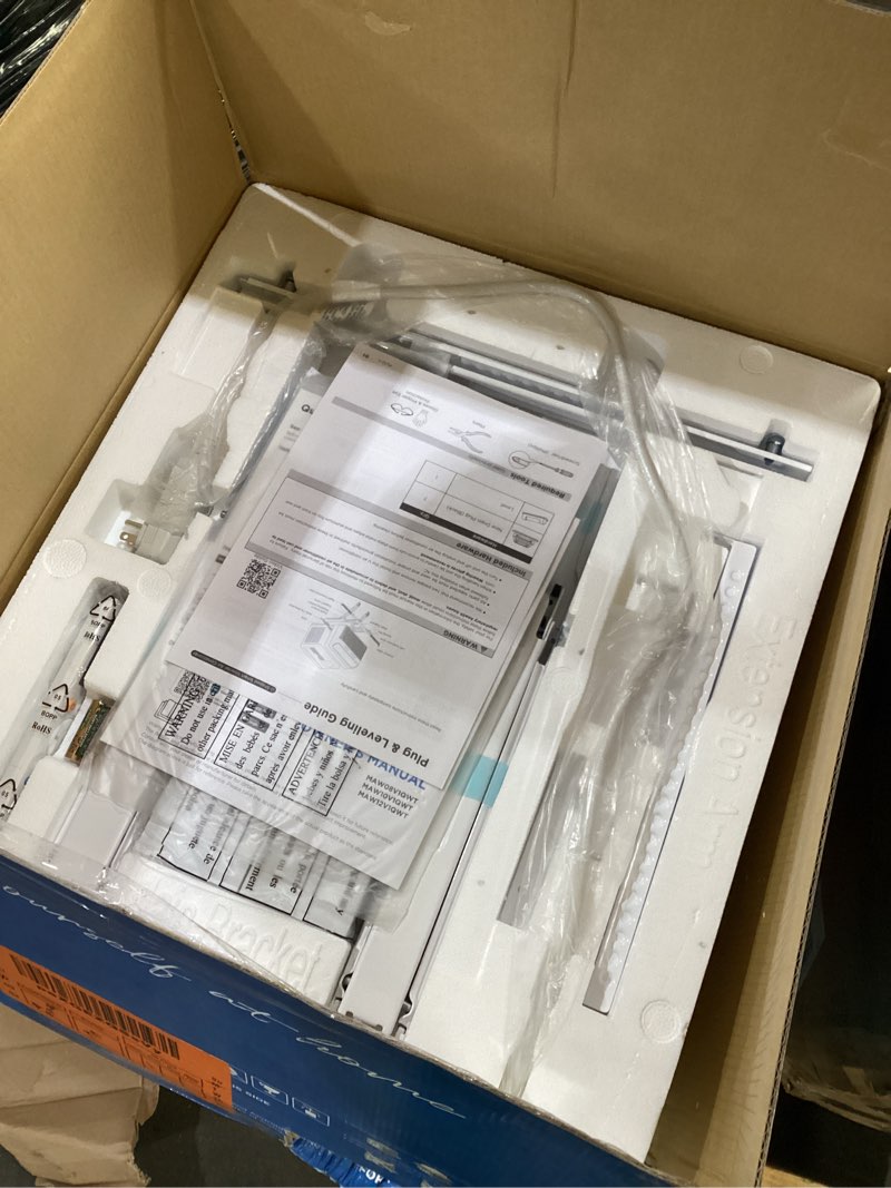 Condition photo showing New/Like New for Midea 8,000 BTU U Shaped Smart Inverter Window Air Conditioner - Cools 350 Sq Ft, Ultra Quiet with Open Window Flexibility - Alexa/Google Assistant Compatible - 37% Energy Savings, Remote (Updated) 8,000 BTU (Updated)