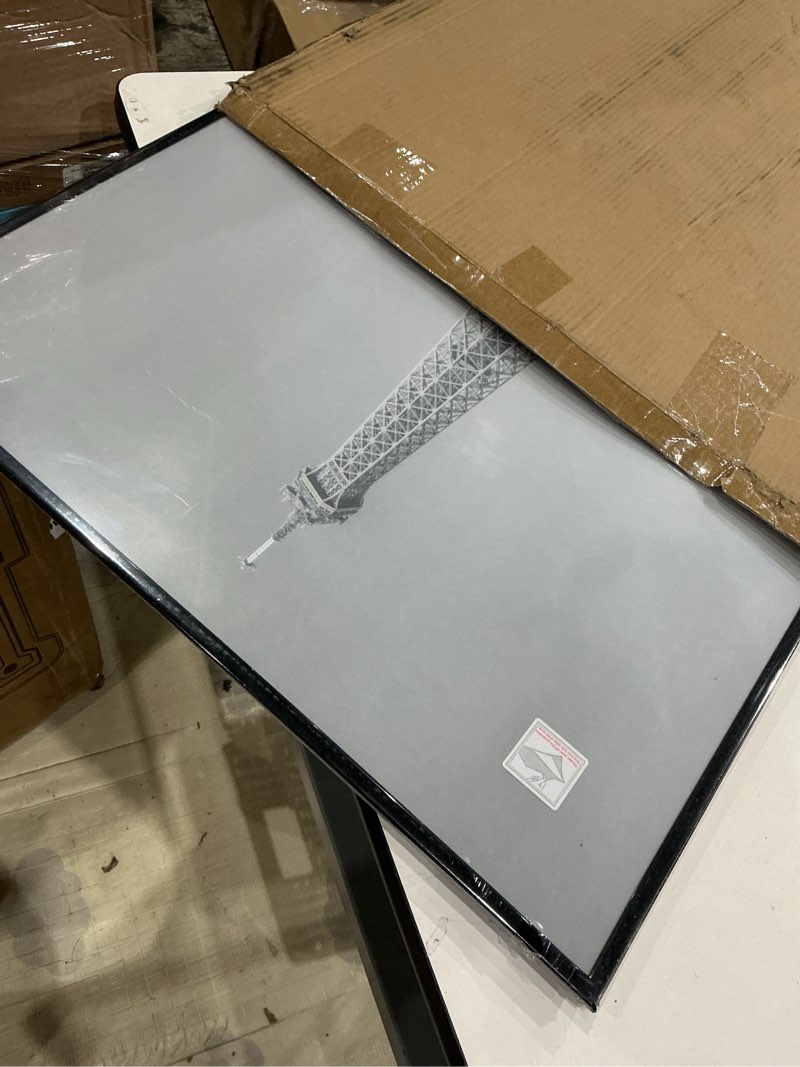 Condition photo showing Good Condition for upsimples 24x36 poster frame black 3 pack, scratch-proof picture frames 24 x 36 for photo gallery - slide-in strips, horizontal or vertical wall mounting