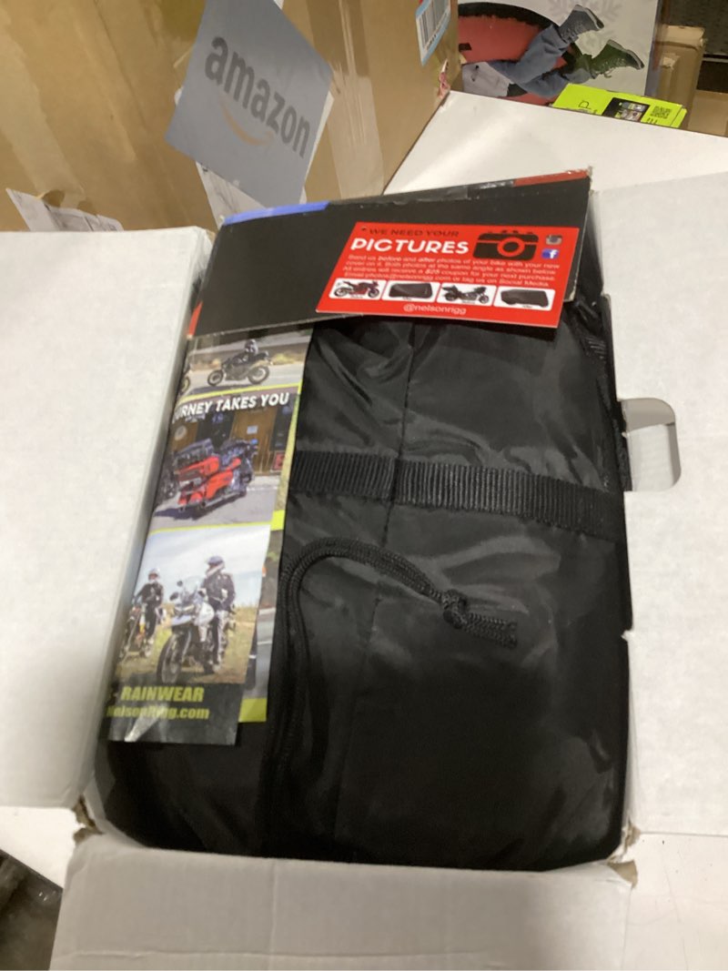 Condition photo showing As Is for nelson rigg defender extreme motorcycle cover - x-large