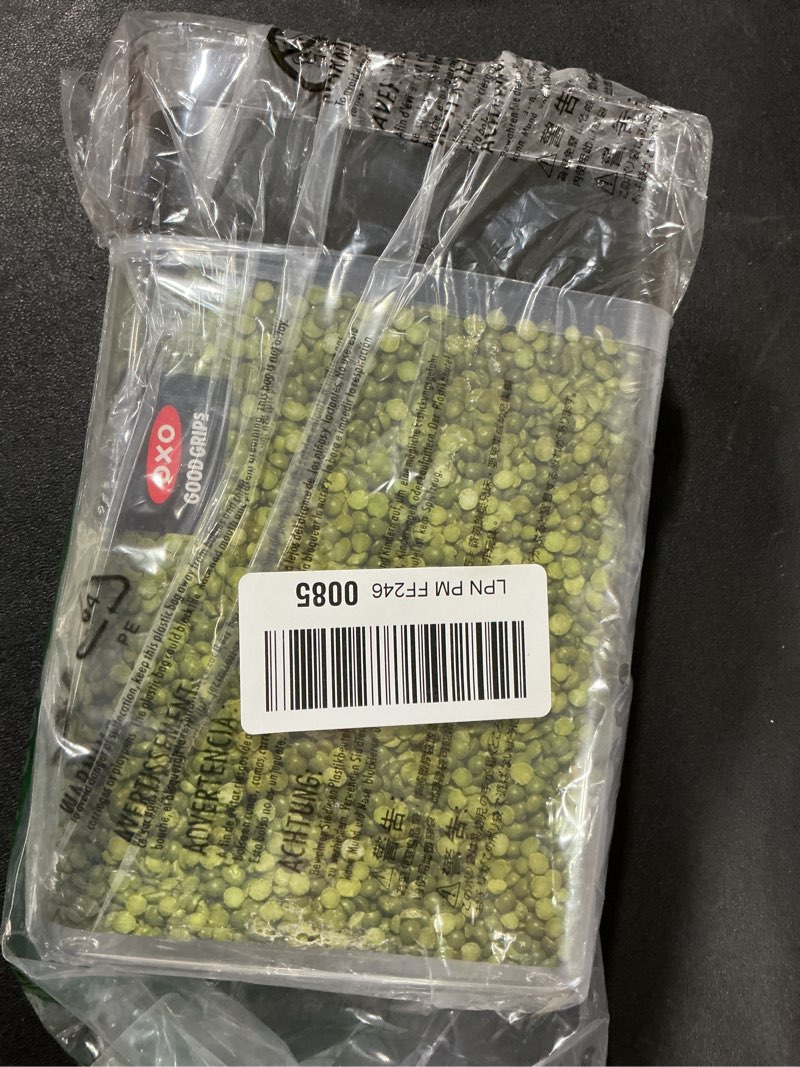 Condition photo showing As Is for OXO Good Grips POP Container - Rectangle Medium 2.7 Qt 2.7 Qt - Rectangle - Rice