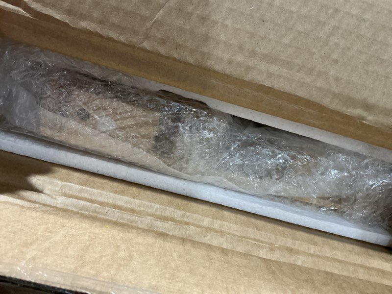 Condition photo showing As Is for Foldable Plant Shelf Ladder Shelf, 3 Tier Bamboo Ladder Flower Pot Display Shelf, Freestanding Ladder Bookshelf Rack for Garden, Balcony, Yard, Living Room, 23.6" W x 15" D x 39.4" H, Natural 3-tier Natural