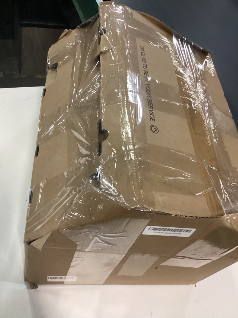 Condition photo showing As Is for Baby Playpen Play Pens for Babies and Toddlers Play Yards for Indoor & Outdoor with Breathable Mesh Anti-Fall Playpen Grey Grey 50"x50"