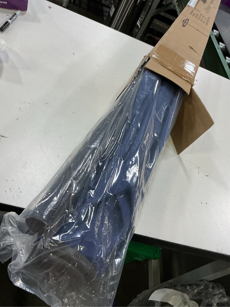 Condition photo showing Good Condition for blissun 7.5 ft patio umbrella, yard umbrella, outdoor market umbrella with push button tilt crank (navy blue)