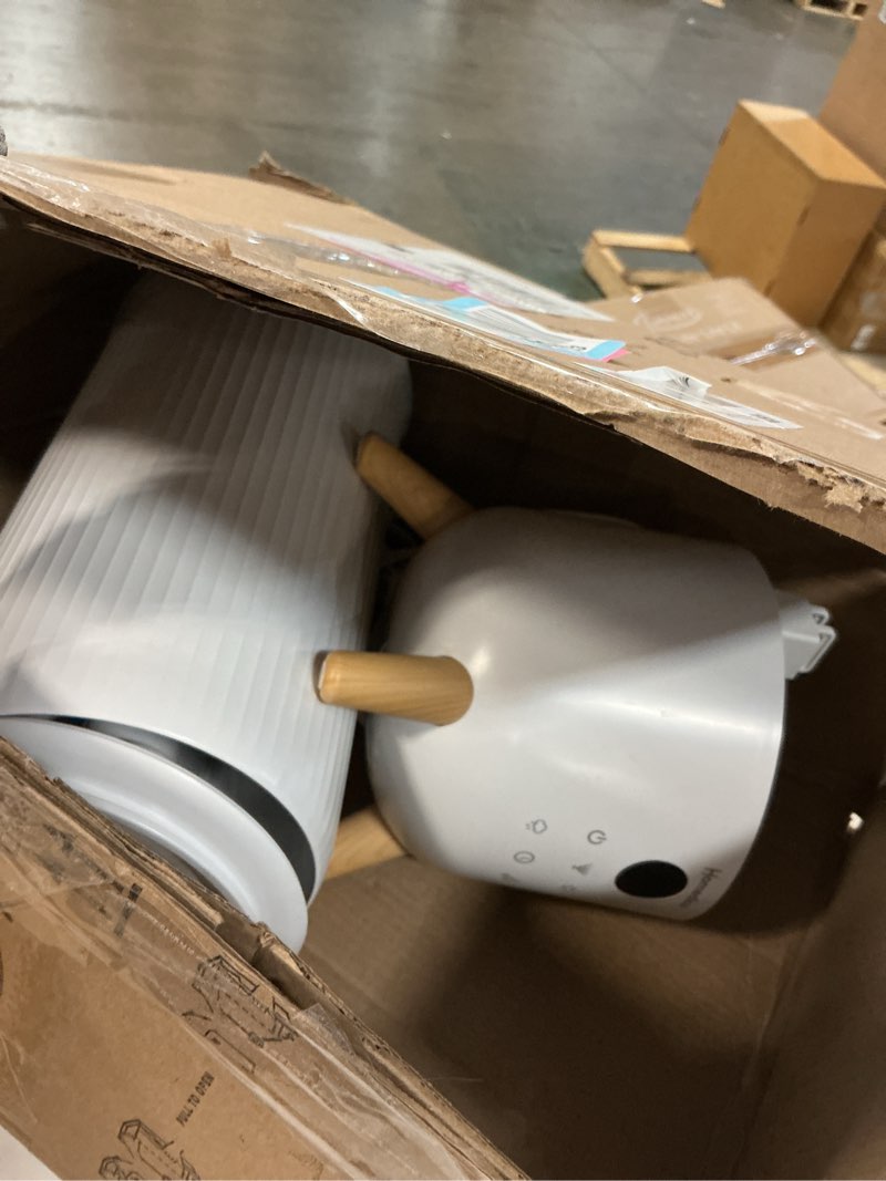 Condition photo showing As Is for homedics cool mist ultrasonic humidifier for bedroom, large room humidifier, top-fill 1.47-gal tank, essential oil pads, built-in timer, 3 mist settings, air humidifier for home, office, plants large room (426 sq ft)