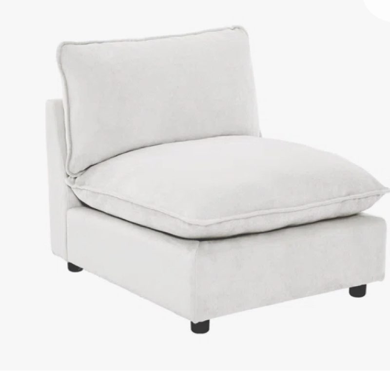 31.5" Heffernan Accent Chair Modular Sectional Sofa