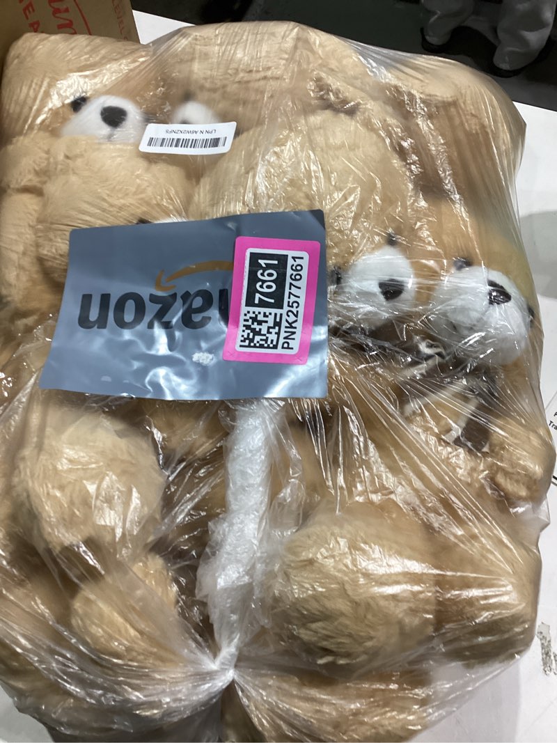 Condition photo showing Good Condition for Tezituor Teddy Bears Stuffed Animal 7 Packs in Bulk, Small Teddy Bear Bulk 12" for Baby Shower Decorations, Stuffed Bear Plush Toy for Wedding Birthday Christmas Party Decorations 7Pieces-Bear