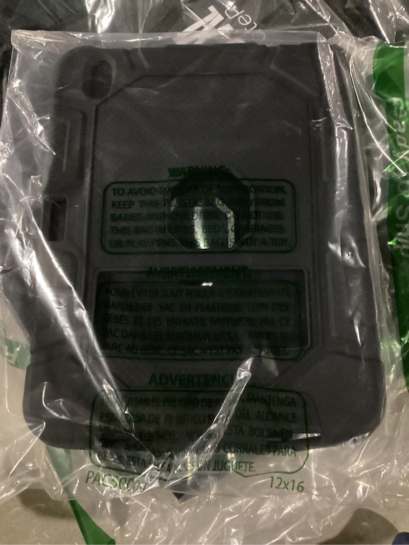 Condition photo showing Good Condition for SIMILAR TO STOCK PHOTO.. SEYMAC stock Case for Samsung Galaxy Tab A9+ Plus 11'', Full-Body Drop Protection Case with Screen Protector Pencil Holder [360° Rotating Hand Strap] &Stand, Black A9+ Plus 11'' Black