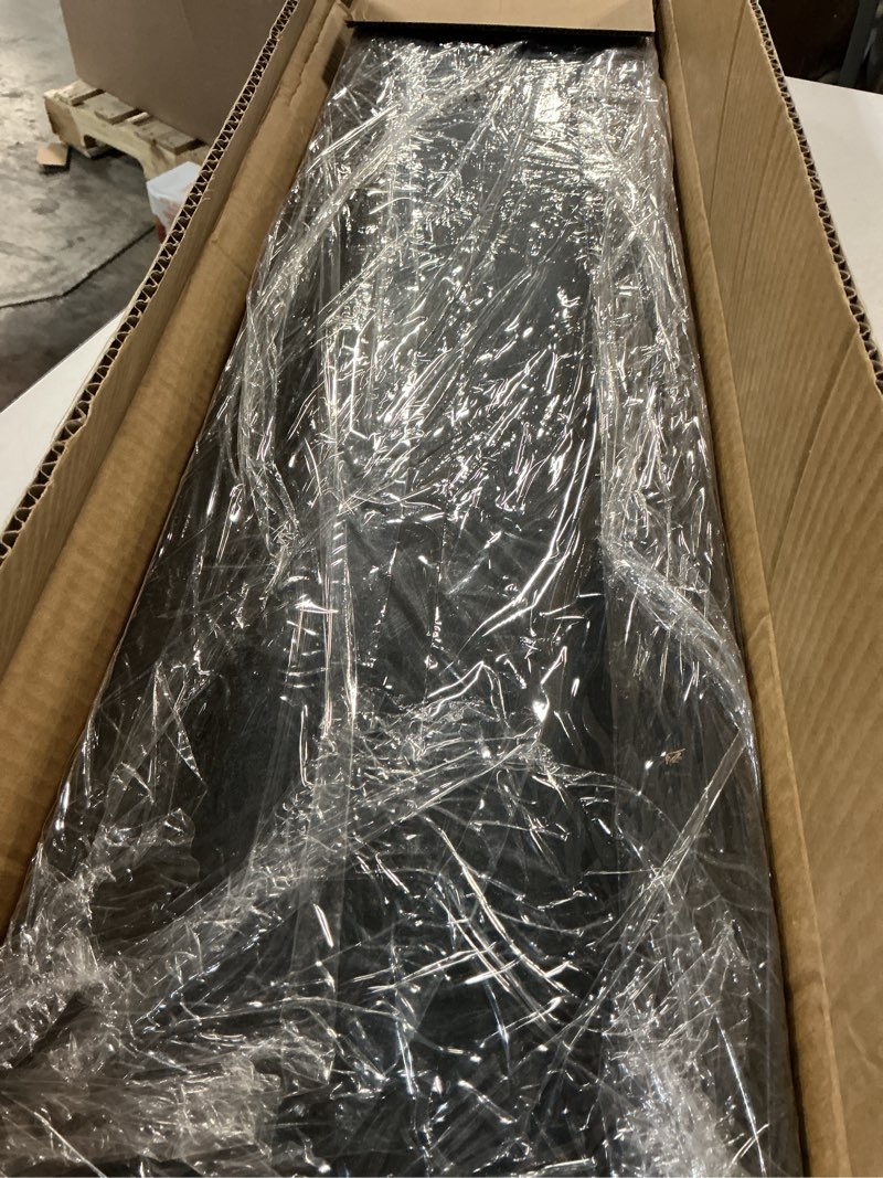 Condition photo showing Good Condition for 31.5" x 8" x 6.7" black range hood chimney extension fit for sndoas gd17 gd24, stainless steel range hood extension duct cover (upper piece)