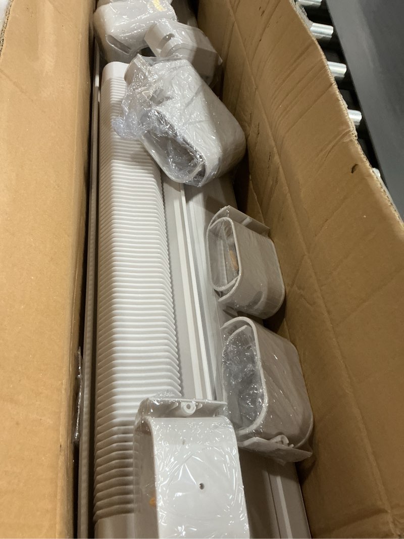 Condition photo showing Good Condition for Mini-Split AC Line Set Cover: 3" 25.5 Ft Line Hide for Mini Split Central AC HVAC Heating System - Waterproof PVC Outdoor Pipe Cover Split Unit Line Guard Decorative Refrigerant Line Cover 3" x 25.5 Ft