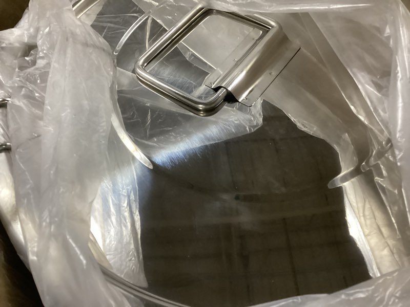 Condition photo showing Good Condition for 304 Stainless Steel Airtight Canister with Lids,40 lbs Large Capacity Food Storage Containers for Rice Flour Sugar Grain Coffee Bean,Airtight Canister for Kitchen & Pantry Organization
