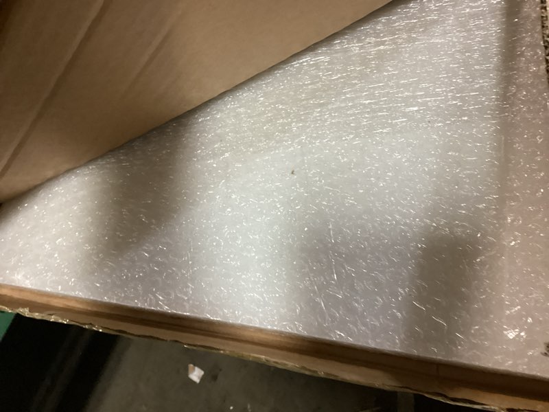 Condition photo showing Good Condition for Sasylvia Hdpe Sheet, Hdpe Plastic Sheet Flexible High Density Polyethylene Cutting Board Solid Plastic Block for DIY Project for Machining Home(1/2" X 24'' X 36'',White,1 Pcs) 24'' x 36'' White 1