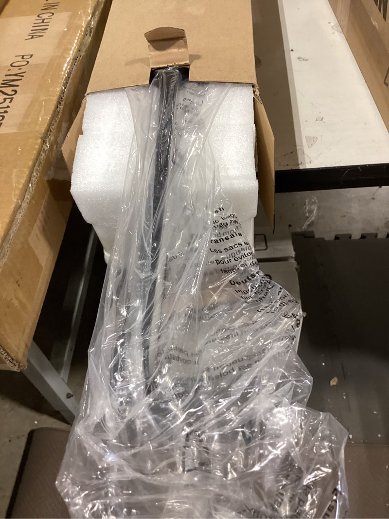 Condition photo showing Good Condition for mantolite 32'' picture lights for wall?vanity lights for bathroom,plug-in or hardwired 18w 3000k led dimmable modern bathroom lighting fixtures over mirror and wall lights for bedroom?black? black dimmable 32 inches