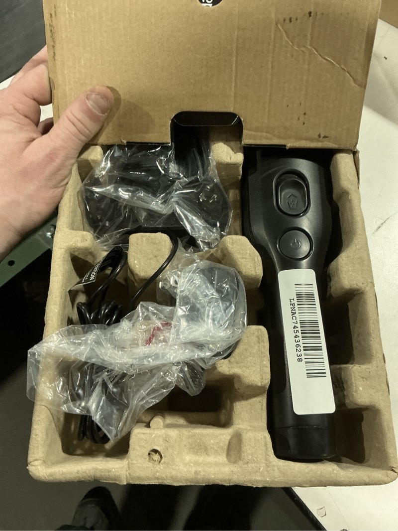 Condition photo showing As Is for Shark WANDVAC Cordless Hand Vac, Lightweight, Versatile and Portable at 1.4 lbs., Powerful Suction for Pet Hair, Charging Dock, One-Touch Empty for Car & Home, Duster Crevice Tool, Black, WV201BK