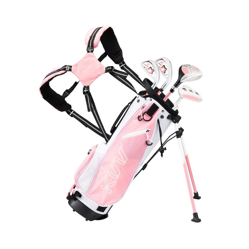 kvv junior complete golf club set for kids/children right hand 