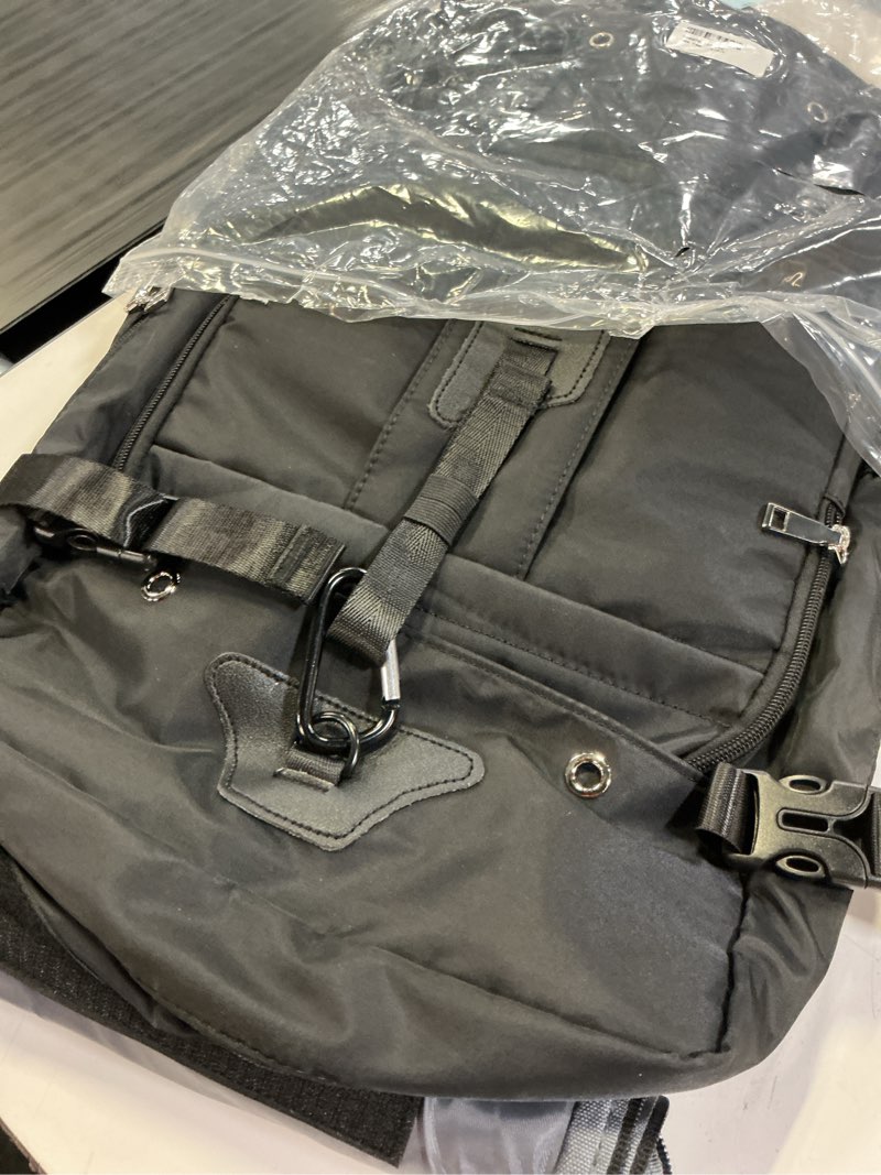 Condition photo showing Good Condition for travel backpack 50l new premium - unisex extra large laptop backpack for hiking, climbing & business trips, waterproof, black