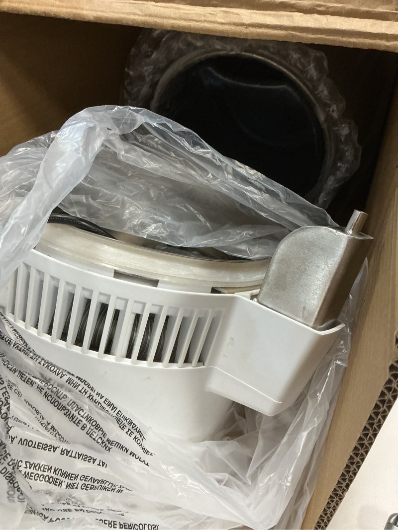 Condition photo showing As Is for co-z 6l water distiller, larger 1.6 gal countertop home distillers, distilling pure water machine for home table desktop, distilled water making machine, water purifier to make clean water for home white-6l