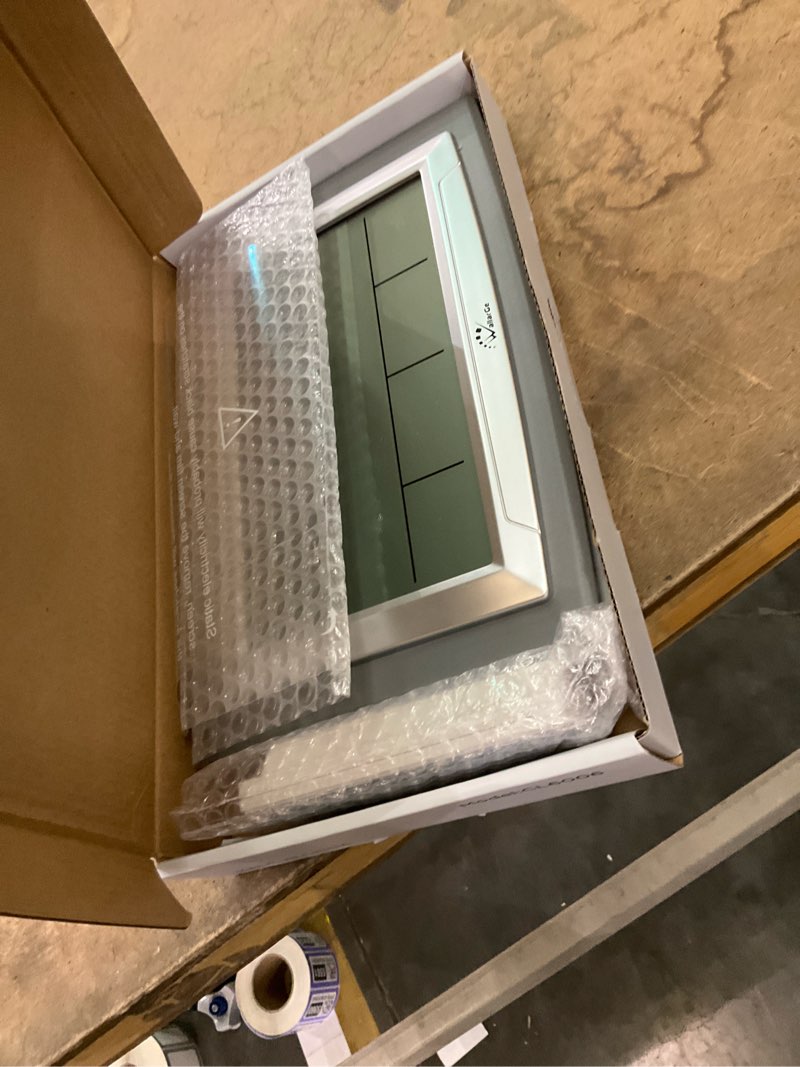 Condition photo showing Good Condition for WallarGe Atomic Clock with Outdoor and Indoor Temperature - 12.5 Inch Self-Setting Digital Clock Large Display, Battery Operated Wall Clocks or Desk Clocks for Bedroom, Livingroom, Office