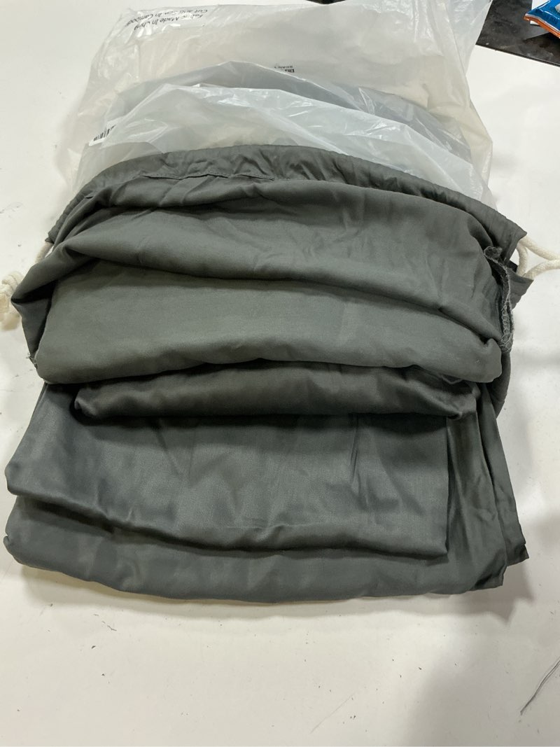 Condition photo showing Good Condition for bamboo sheet set, full, charcoal