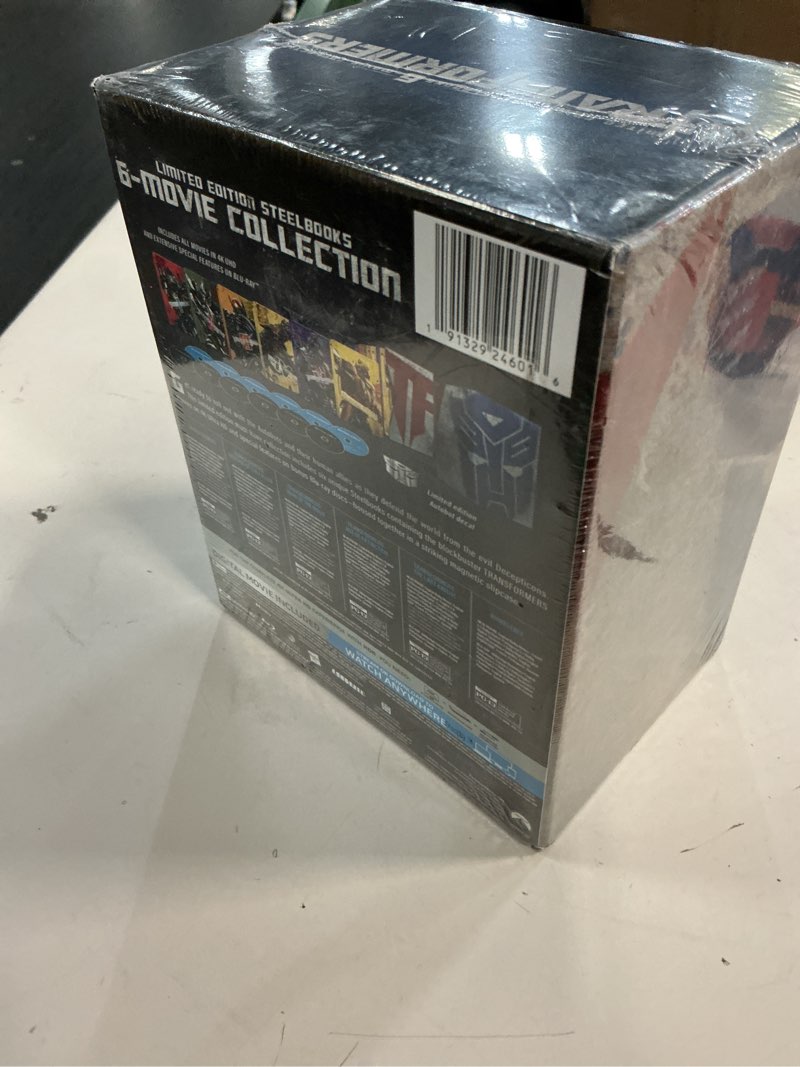 Condition photo showing New/Like New for bumblebee and transformers ultimate 6-movie collection (steelbook) (steelbook) (4k/uhd)