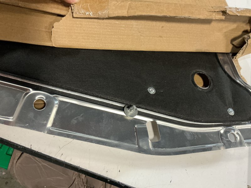 Condition photo showing As Is for engine splash shield guard compatible with crv 2017-2022, under engine cover lid replace #74112tlaa01, 74112-tla-a01 2017-2022 crv