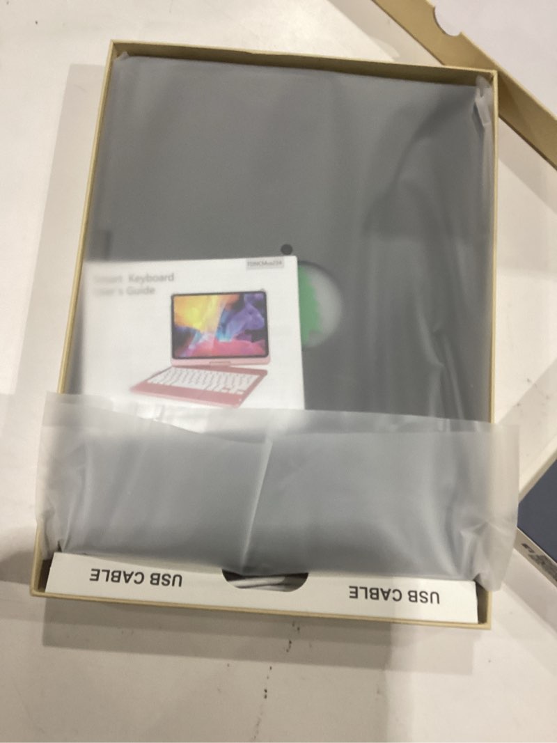 Condition photo showing New/Like New for tqq touch for ipad (a16) 11th generation case with keyboard (11", 2025) & 10th gen (10.9", 2022) - 360° rotatable, thin & light, multi-touch trackpad for ipad (a16) 11th/10th gen (gray)