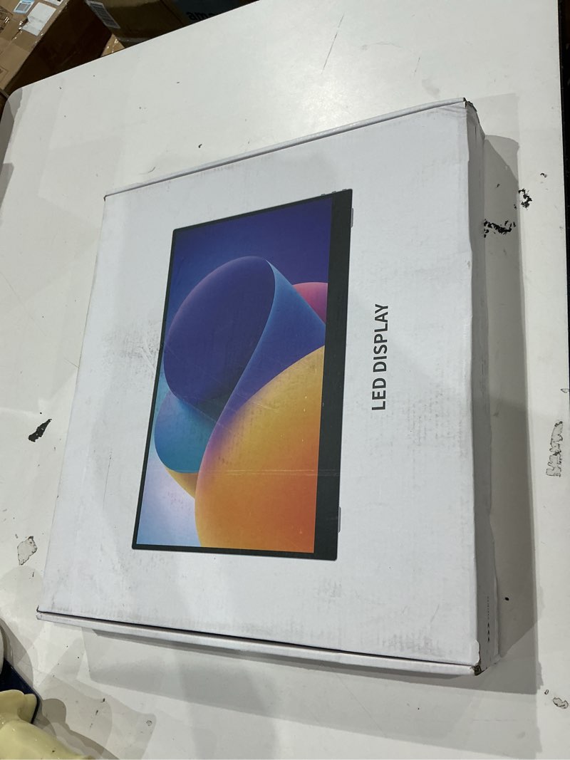 Condition photo showing New/Like New for 15.6 inch touchscreen portable monitor, fhd 1080p ips usb-c ultra slim external second screen, built-in speakers vesa, for laptop mac pc phone ps4 ps5 switch 15.6inch touch