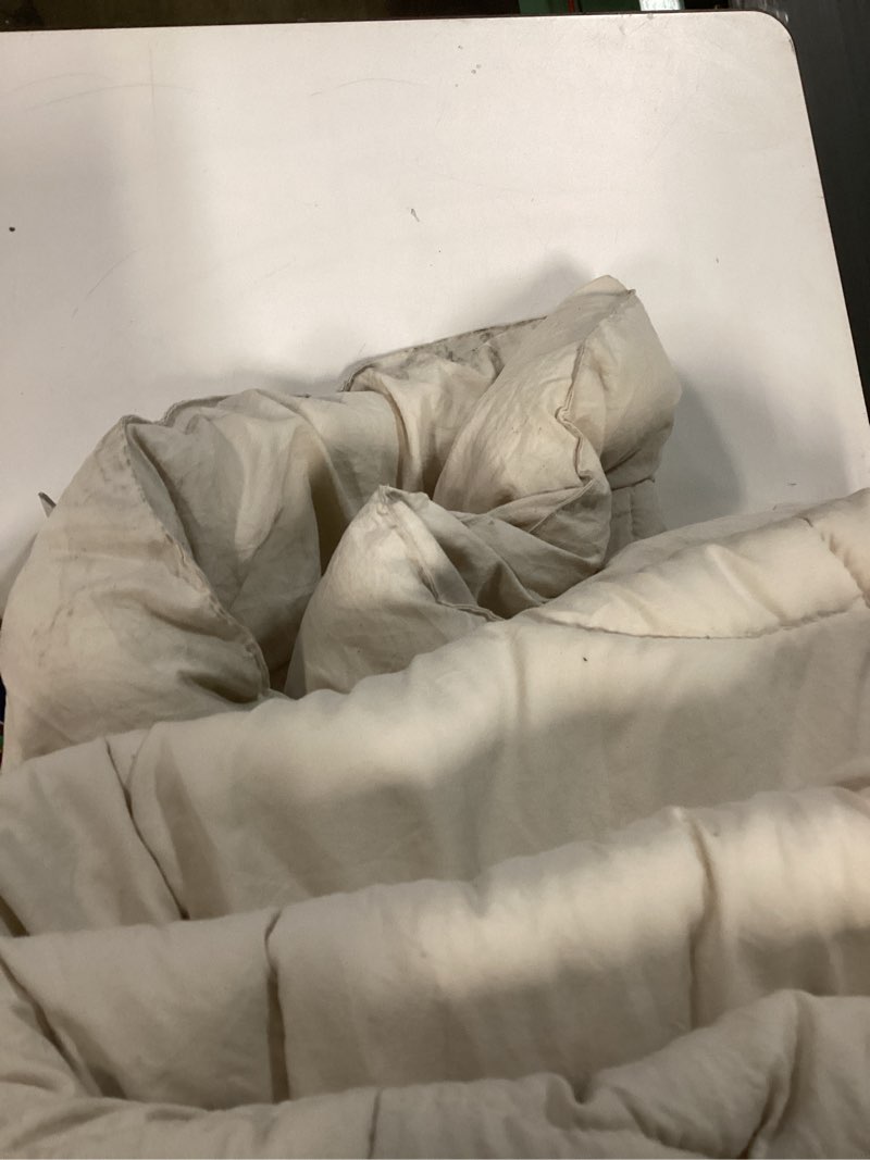 Condition photo showing As Is for Similar Bedsure Comforter Beige Soft Prewashed Bedding for All Seasons,  GentleSoft™ Bed Set, 1 Lightweight Comforter (90\\\"x90\\\") 90\\\"x90\\\") 01 - Beige