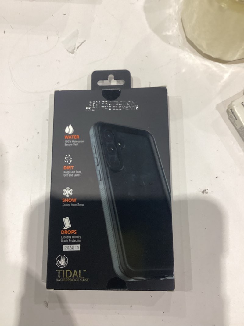 Condition photo showing Good Condition for body glove tidal waterproof phone case for samsung galaxy a35 5g – black/gray