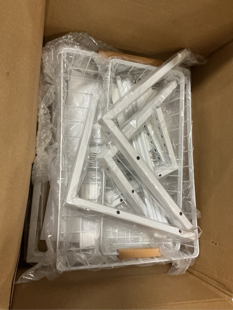 Condition photo showing Good Condition for ( similarly)Under Sink Organizer Storage 2-Tier Premium Metal Pull-Out Racks, Height Adjustable, Easy Installation | Kitchen & Bathroom Organizers Pack of 1 White White 1 Pack