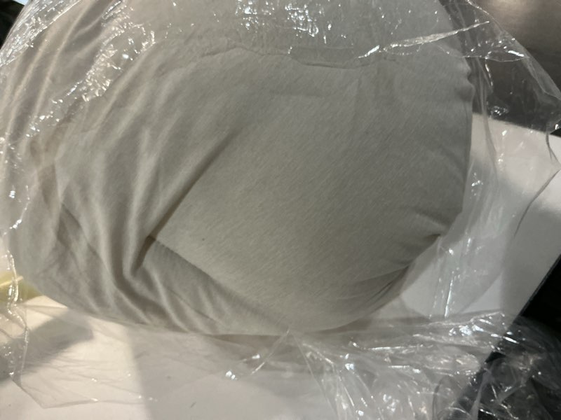 Condition photo showing As Is for cozylux california king comforter set - 3 pieces beige soft luxury cationic dyeing cal king size bedding comforter all season, breathable lightweight boho bed sets with 1 comforter and 2 pillow shams beige california king