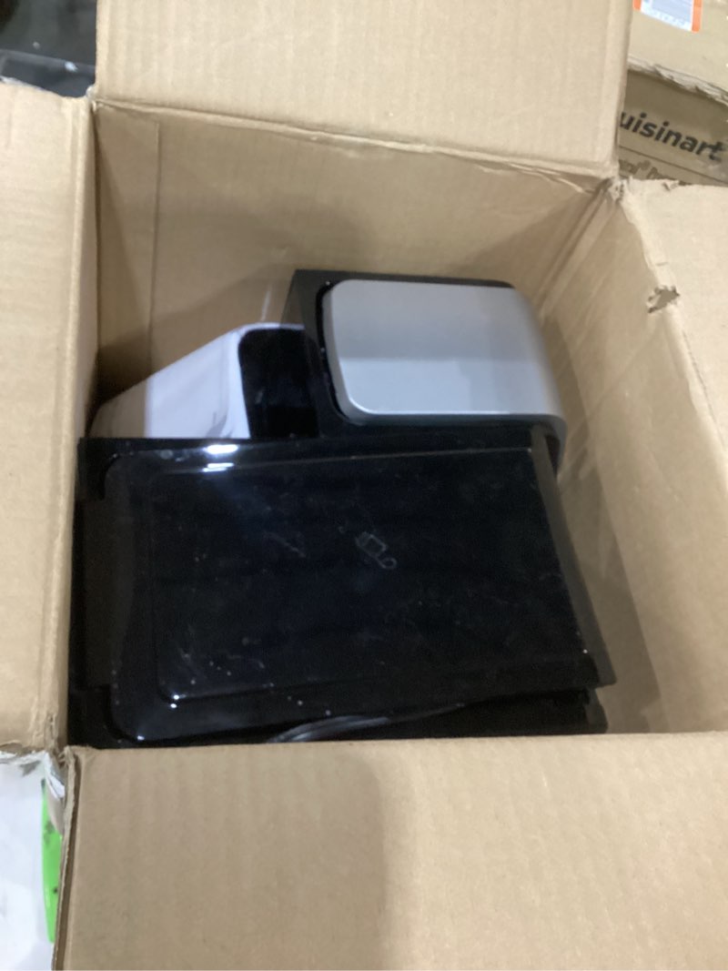 Condition photo showing As Is for Ninja | Drip Coffee Maker | DualBrew Pro Hot & Iced Coffee Machine | Use with K-Cup Coffee Pods | 3 Brew Styles (Classic, Rich, & Iced) | 60oz Removable Reservoir & Dishwasher Safe | Black | CFP101 Paper Filter