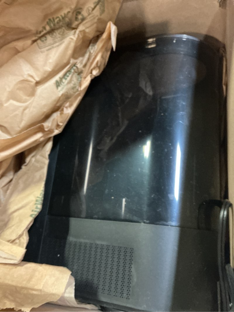 Condition photo showing As Is for DREO 6L Humidifiers for Bedroom, Smart Warm & Cool Mist for Large Room, 60Hr Quiet Runtime for Baby, Plant, Humidity Sensor, Indicator Light, 12H Timer, Google/Alexa, Black