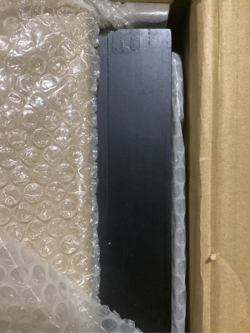 Condition photo showing Good Condition for SONGMICS Shoe Rack Bench, 3-Tier Bamboo Shoe Storage Organizer, Entryway Bench, Holds Up to 286 lb, 11.3 x 27.6 x 17.8 Inches, for Entryway Bathroom Bedroom, Ink Black ULBS04H 27.6"W Ink Black