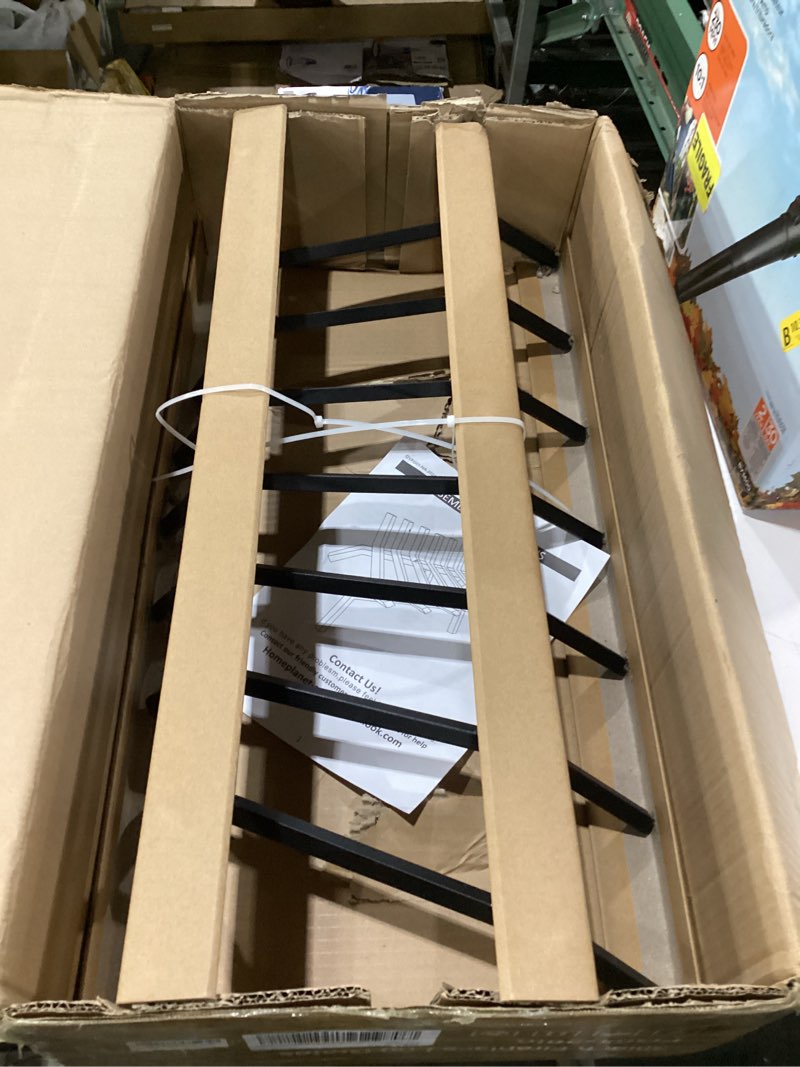 Condition photo showing New/Like New for Mr IRONSTONE Fireplace Grate 30 inch Solid Steel Heavy Duty Firewood Log Burning Rack Fire Grates for Outdoor Kindling Tools Pit Indoor Fireplace Log Holder Wrought Iron Wood Stove