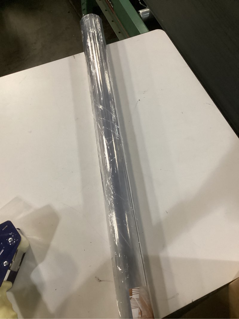 Condition photo showing New/Like New for Vicwe 42 x 72 Inch Clear Table Cover Protector,1.5mm Thick Clear Table Protector, Rectangle Waterproof Plastic Table Cover, Scratch Proof and Easy Cleaning for Dining Room Table Clear 1.5mm 72" x 42"