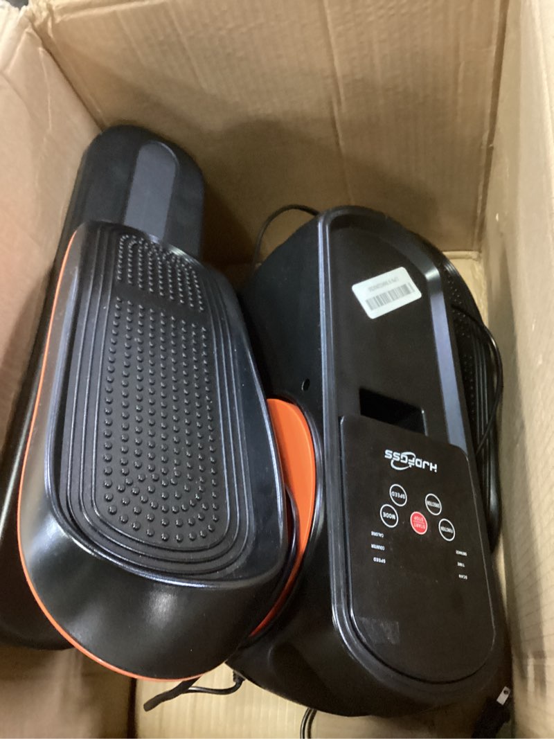 Condition photo showing Good Condition for Under Desk Elliptical Machine with 12 Adjustable Speed, Quiet & Portable Seated Pedal with Remote Control & Non-Slip Foot Straps