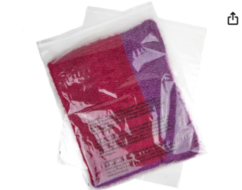 100 20x24 Poly Bags Resealable New