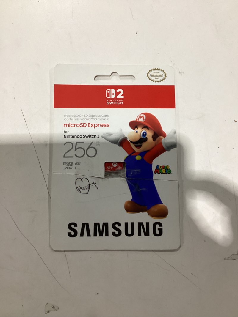 Condition photo showing Good Condition for Samsung microSD Express Card – 256GB for Nintendo Switch™ 2